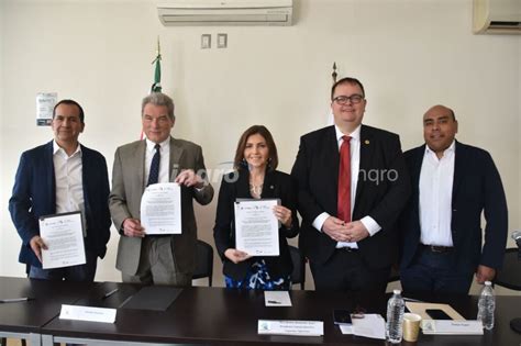 Firman Convenio Coparmex Y AMIQRO Para Impulsar El Desarrollo