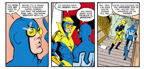 The Humorous History Of Blue Beetle And Booster Gold S Dc Comics