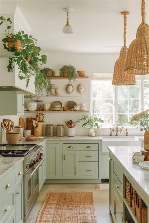 50 Sage Green Kitchen Cabinet Inspirations To Transform Your Home In