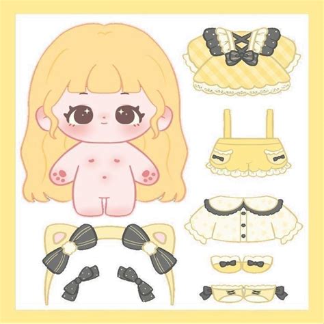 Lemon Doll Set Ka T Oyuncak Bebek Irin Izim Boyama Kitaplar