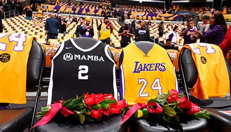 Lakers Rinden Homenaje A Kobe Bryant Con Más De 18 Mil Camisetas