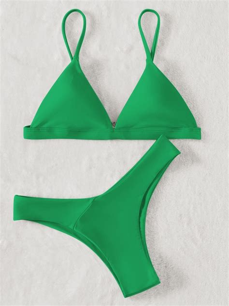 C Est Le Nouveau Ensemble De Bikini Soutien Gorge Triangulaire