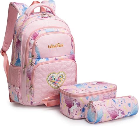 Wind Took L Sac Dos Enfant Filles Grand Primaire Cartable D Cole