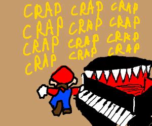 Mario S Deepest Fear Pianos Drawception