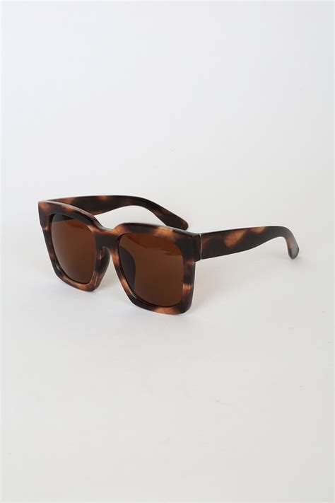 Brown Tortoise Sunglasses Sunnies Oversized Sunglasses Lulus