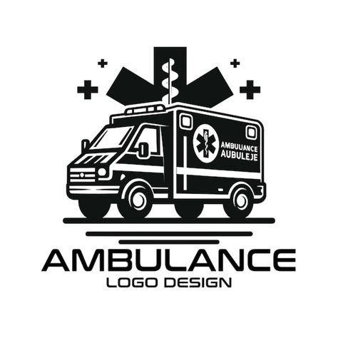 Premium Vector Ambulance Vector Logo Design