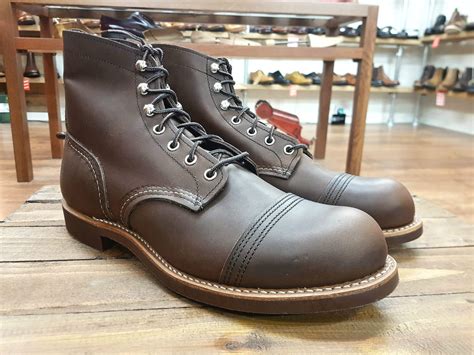 Red Wing Iron Ranger 8111 Amber The Whitby Cobbler