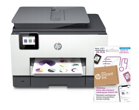 Hp Officejet Pro E Aio Karta Instant Ink Sklep Opinie Cena W