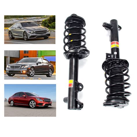 2 Pcs Front Shock Absorbers For Mercedes Benz C E Class C204 C207 W207