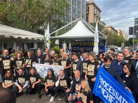 Salvini E Il Processo Open Arms In Diretta La Lega In Piazza A Palermo