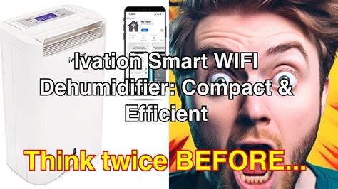 Ivation Smart Wifi Dehumidifier Review Compact 19 Pint Desiccant Home Dehumidifier With