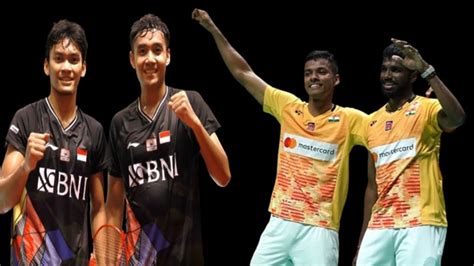 Badminton Men S Doubles Fikri Maulana INA Vs Rankireddy Shetty IND