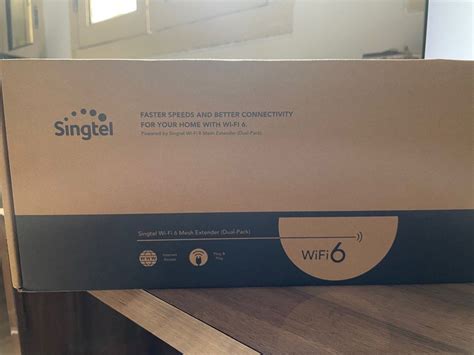 Brand New Singtel Wifi Mesh Extender Dual Pack Computers Tech