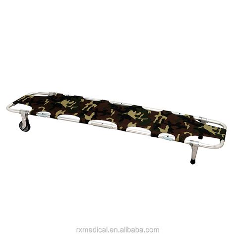 Portable Folding Military Stretcher Camouflage Folding Medical Stretcher