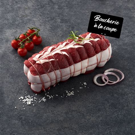 MON BOUCHER Rumsteak de boeuf à rôtir 5 personnes 1kg pas cher