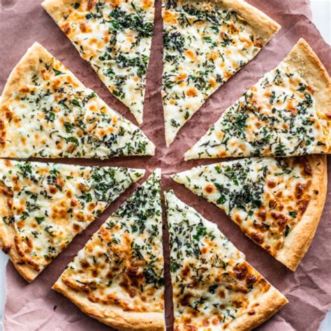 Herb And Garlic Cheese Pizza Killing Thyme