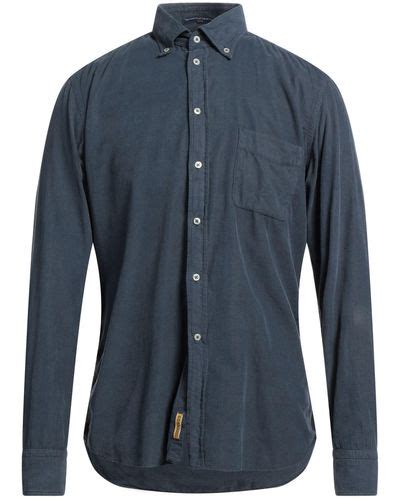 Blue B D Baggies Shirts For Men Lyst