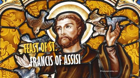 Feast Of St Francis Of Assisi October 4 Biography Significance