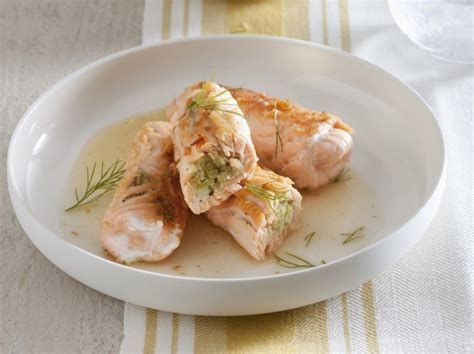 Involtini Di Salmone E Finocchietto Selvatico Grazia It