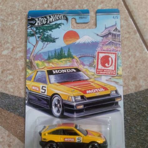 Jual Hot Wheels Series Japan Imports 1985 Honda Crx Di Seller Velvet Store Cengkareng Timur