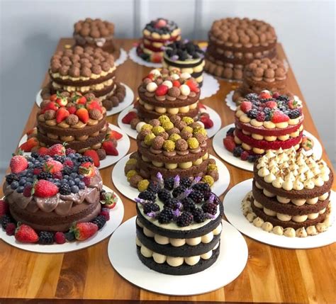 Refer Ncia Em Curitiba Por Seus Naked Cakes Bruno Bolos Inaugura Loja