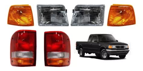 Kit Juego Calaveras Cuartos Faros Ford Ranger Tyc Env O Gratis