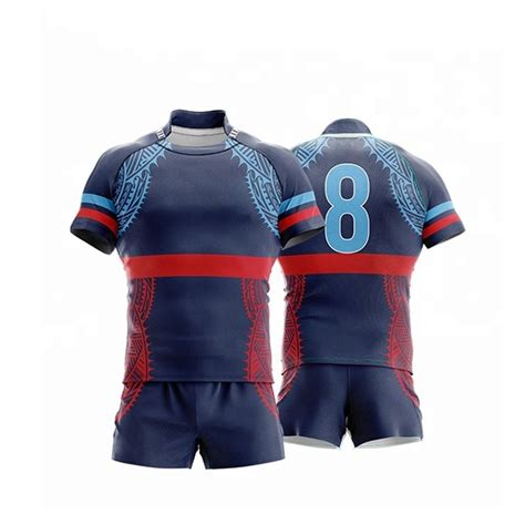 Specialized Full Sublimation OEM Customized Men Rugby Team Uniforms