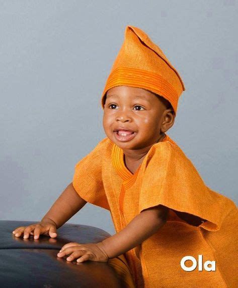 Cute Little Boy In Agbada Baby Boy Outfits African Children