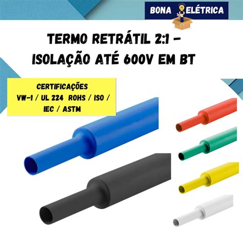 Espaguete Tubo Termo Retr Til Macarrao Isolante Shopee Brasil