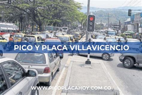 Pico Y Placa Villavicencio Actualizado