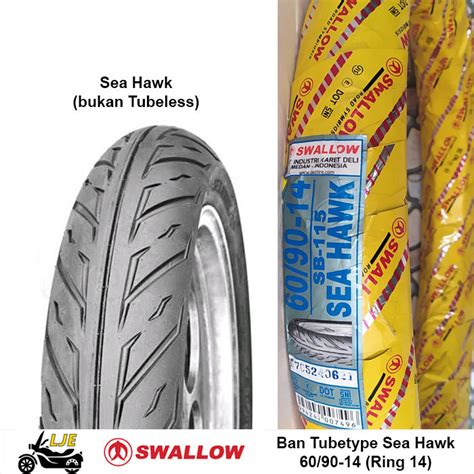 Ban Motor Matic Ring 14 Swallow Uk 60 90 14 Sea Hawk SB 115 Tubetype