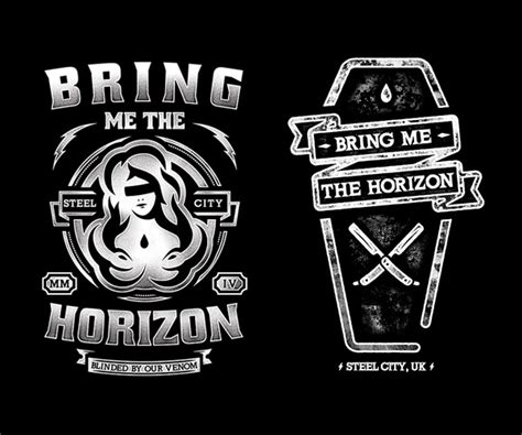 Bring Me The Horizon, merchandise '12/'13 on Behance