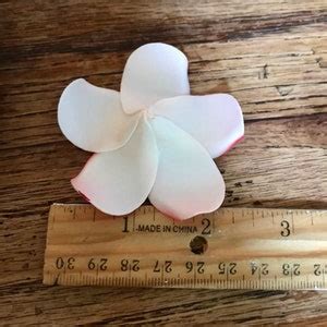 Hawaiian Flowers Mixed Colors Fake Plumeria Lot Of Multi Etsy