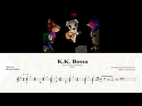 [s] K.K. Bossa - Kazumi Totaka (Animal Crossing) [Sheetmusic] : r/sheetmusic