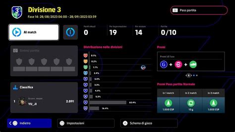 Efootball Run D Season Partita Decisiva Per La Promozione In