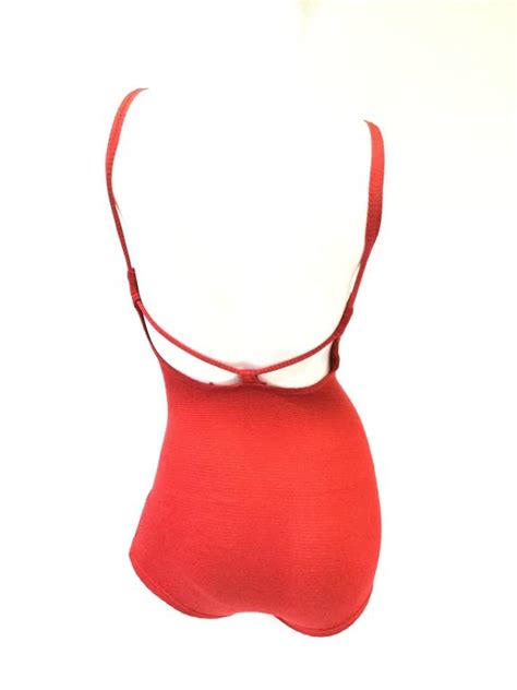 1930s Jantzen Red One Piece Swimsuit For Sale At 1stdibs