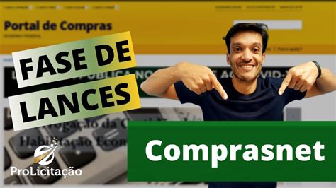 Fase De Lances No Comprasnet Disputa Aberto Fechado Youtube