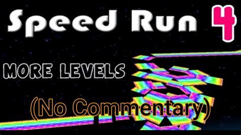 Roblox Speed Run 4 All 30 Levels No Commentary Youtube