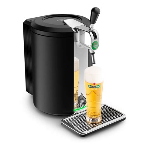 Tireuse Bi Re Krups Beertender Compact Vb E W Noir Et Argent