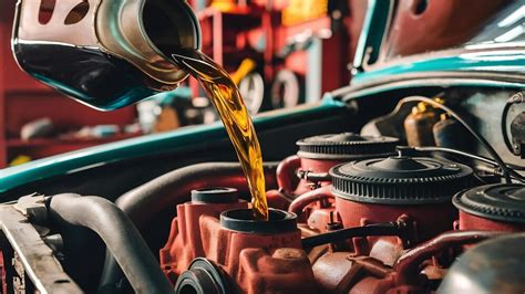 Premium Photo Motor Oil Pouring To Car Engine