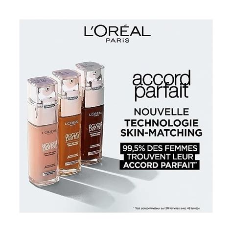 LOréal Paris Fond de Teint Fluide Hydratation 24H Formule à l