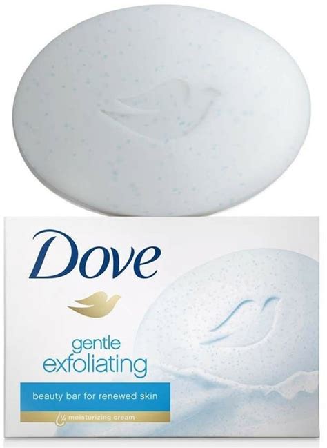 Dove Gentle Exfoliating Beauty Bar Soap 135 Gr —