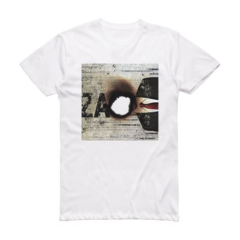 Zao Parade Of Chaos Album Cover T Shirt White Album Cover T Shirts