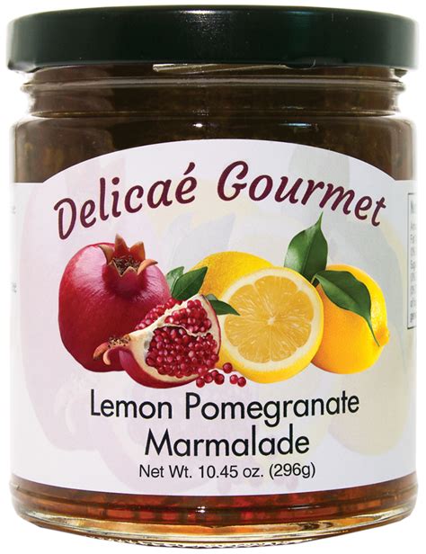 Lemon Pomegranate Marmalade Gluten Free