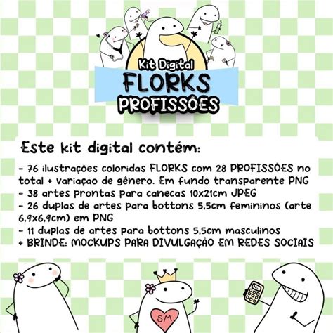 Combo 200 Arquivos Flork Profissões Meme Sublimação Png Studios Cat