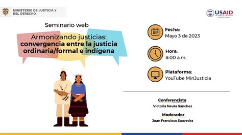 Seminario Web Armonizando Justicias Convergencia Entre La Justicia