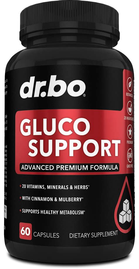 Gluco Support Supplement Capsules Boost Metabolism Supplements