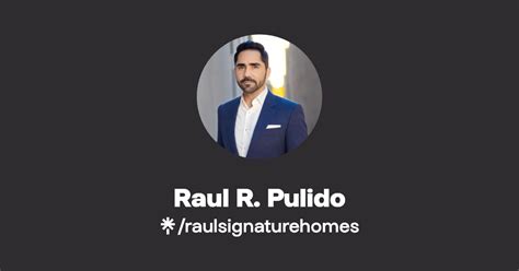 Raul R Pulido Instagram Facebook TikTok Linktree