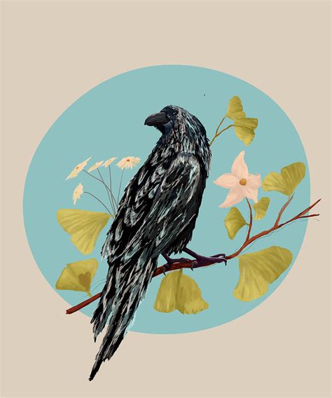 Illustrated Raven on Behance