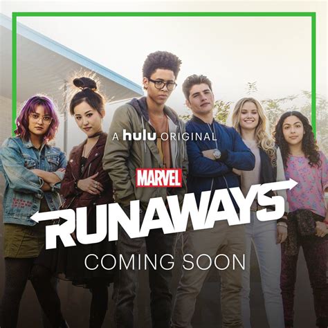 Marvel S Runaways TV Series Unveils Comics Inspired Poster